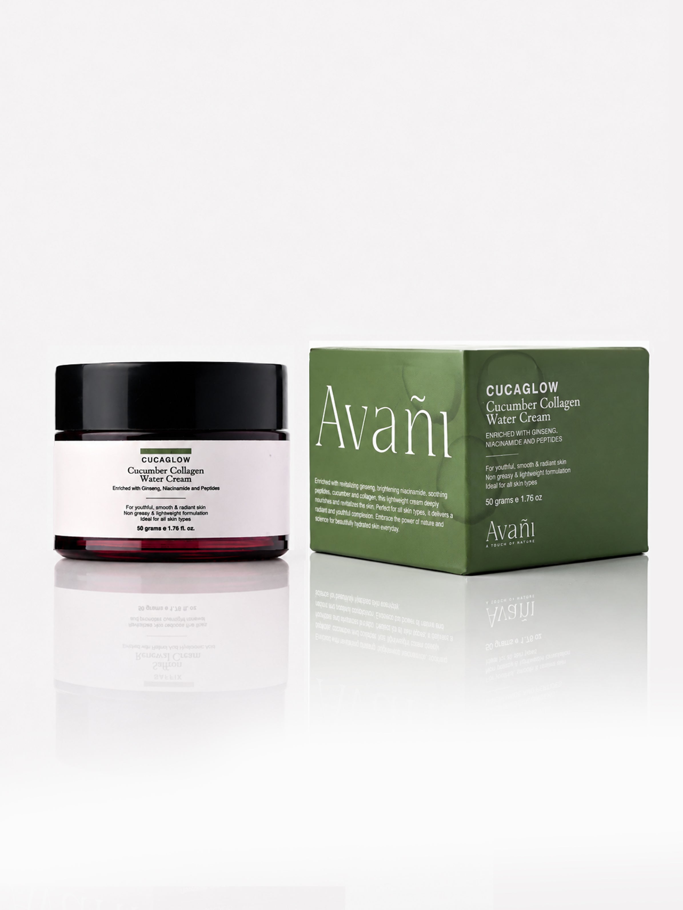 Cucaglow - Cucumber Collagen Water Cream