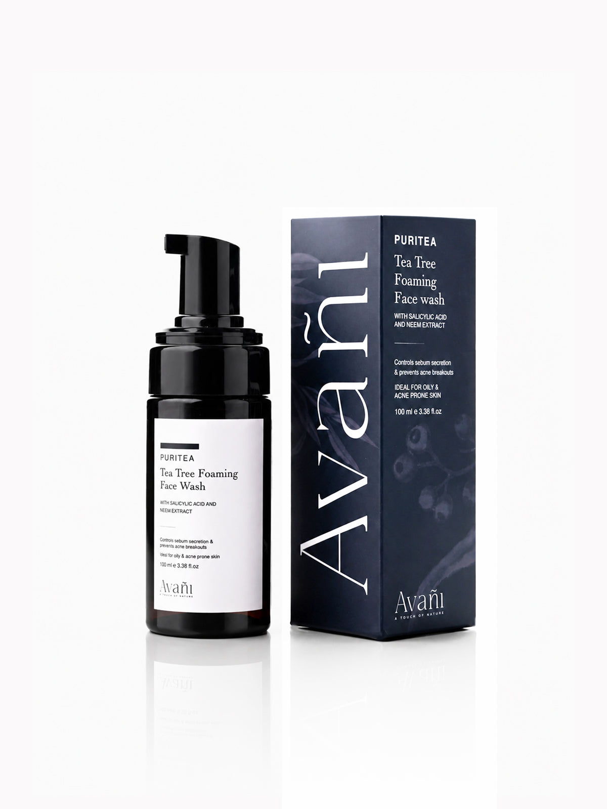 Puritea –Tea Tree Foaming Face Wash