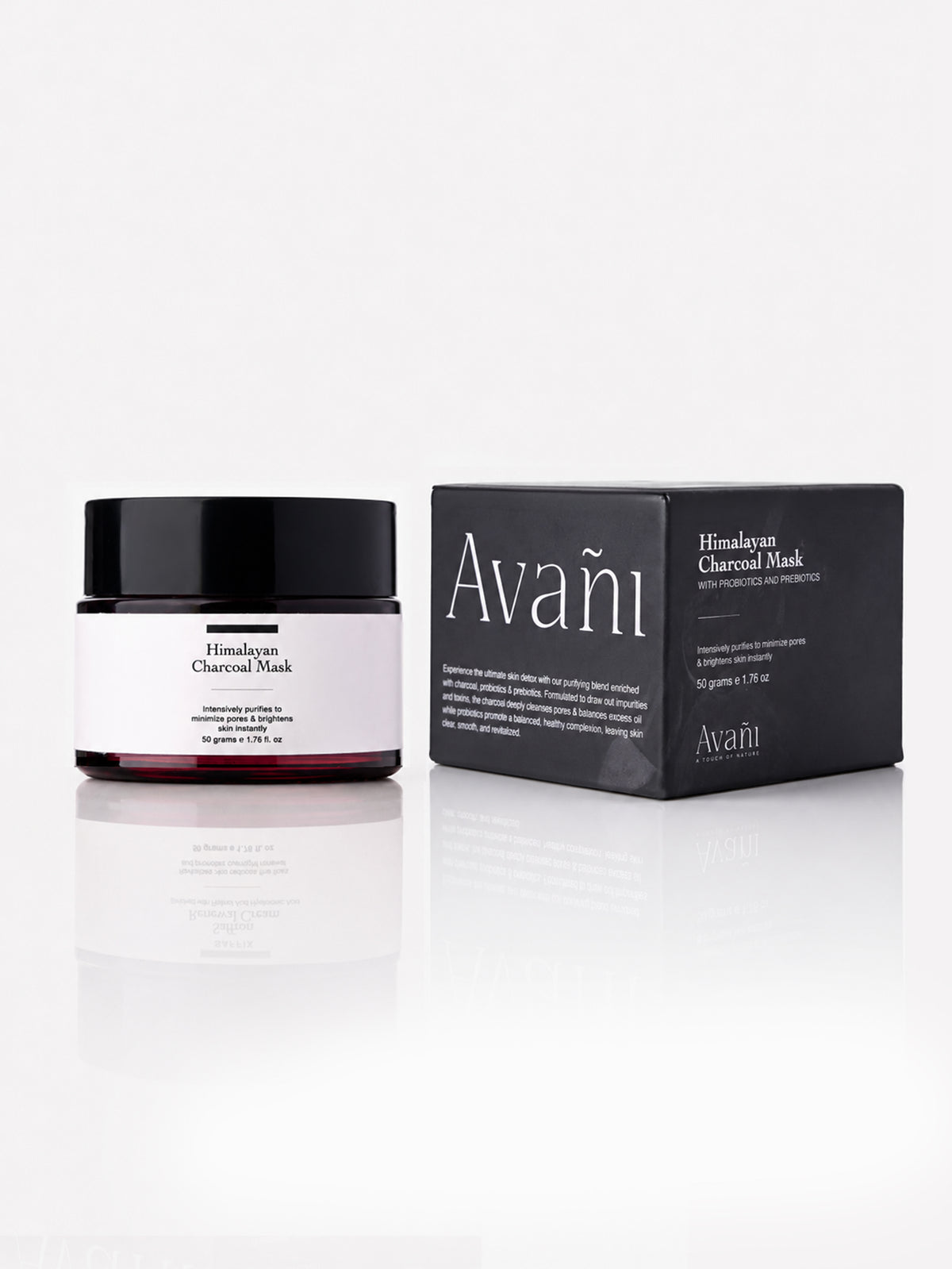 Activated Charcoal Mask With Probiotics & Prebiotics