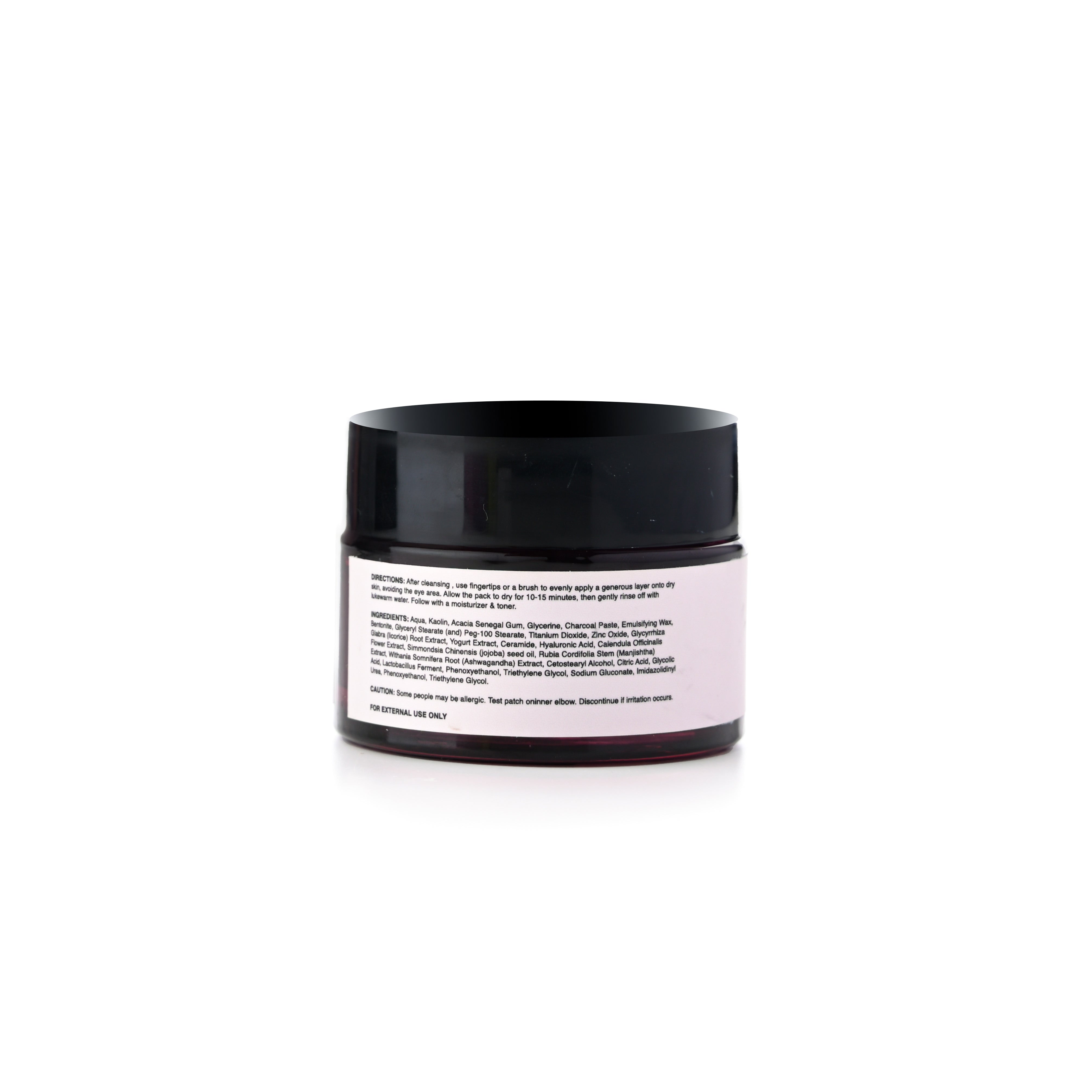 Activated Charcoal Mask With Probiotics & Prebiotics