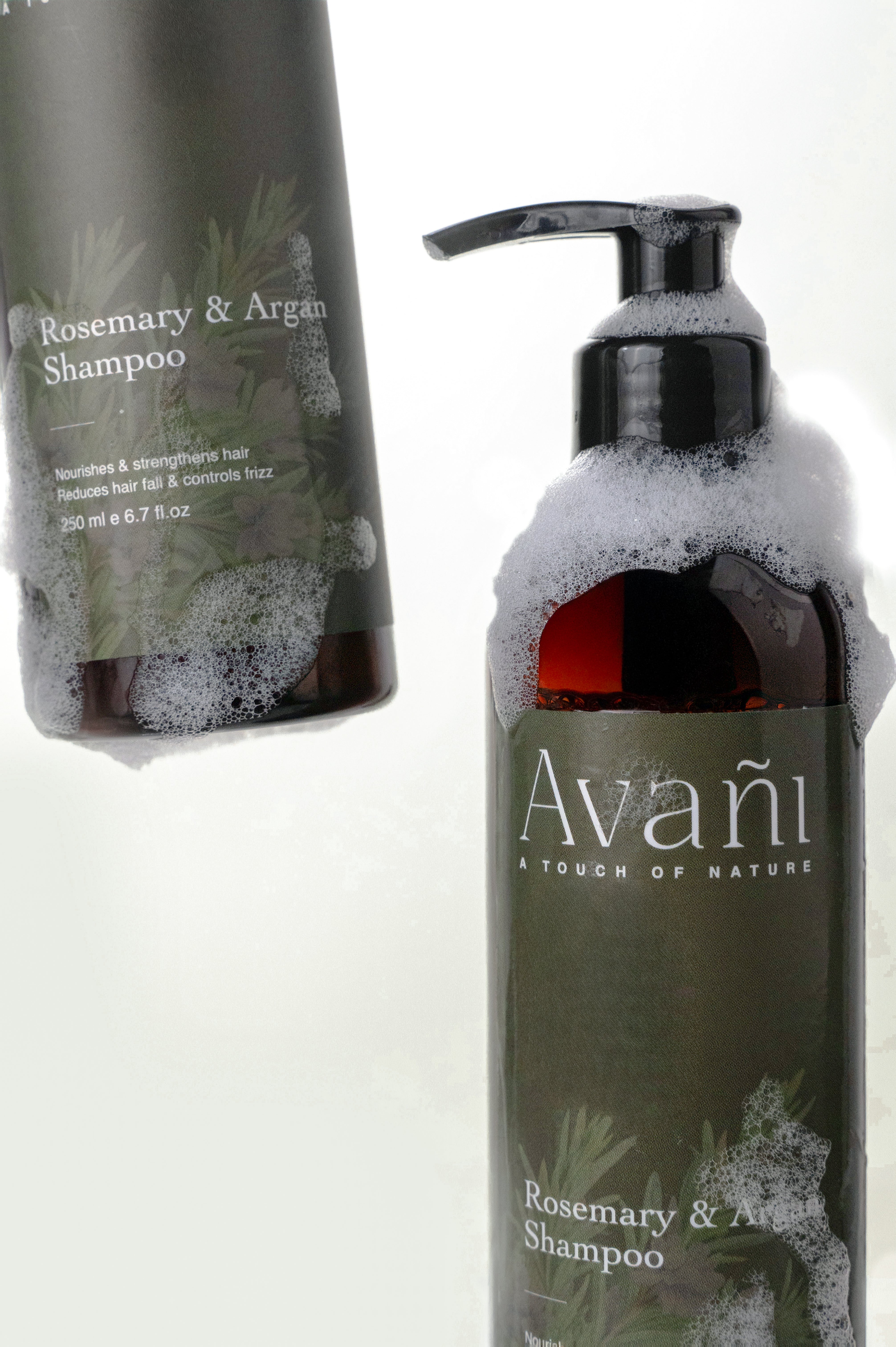 Argan oil, biotin & rosemary oil shampoo