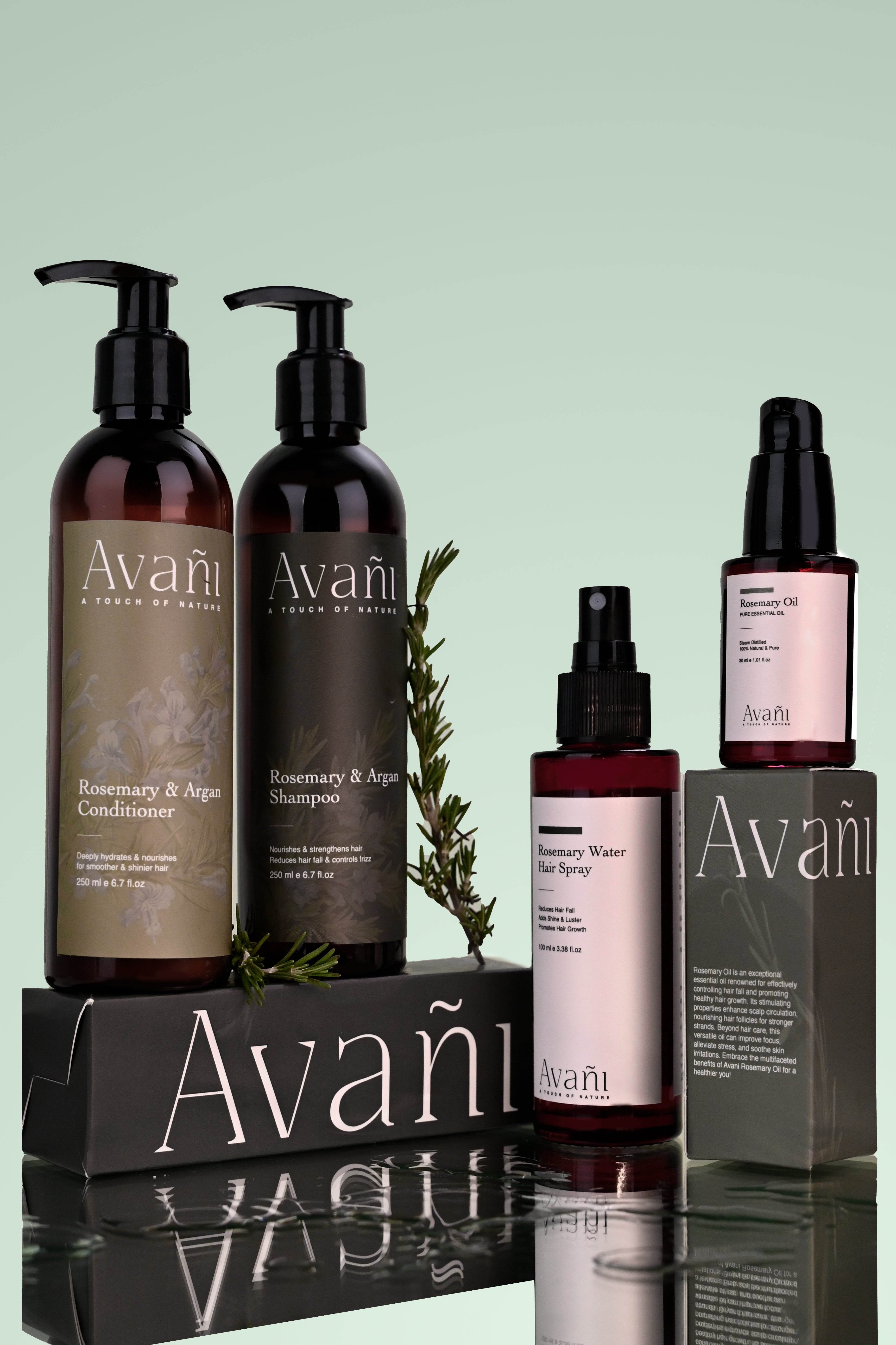 Argan oil, biotin & rosemary oil shampoo