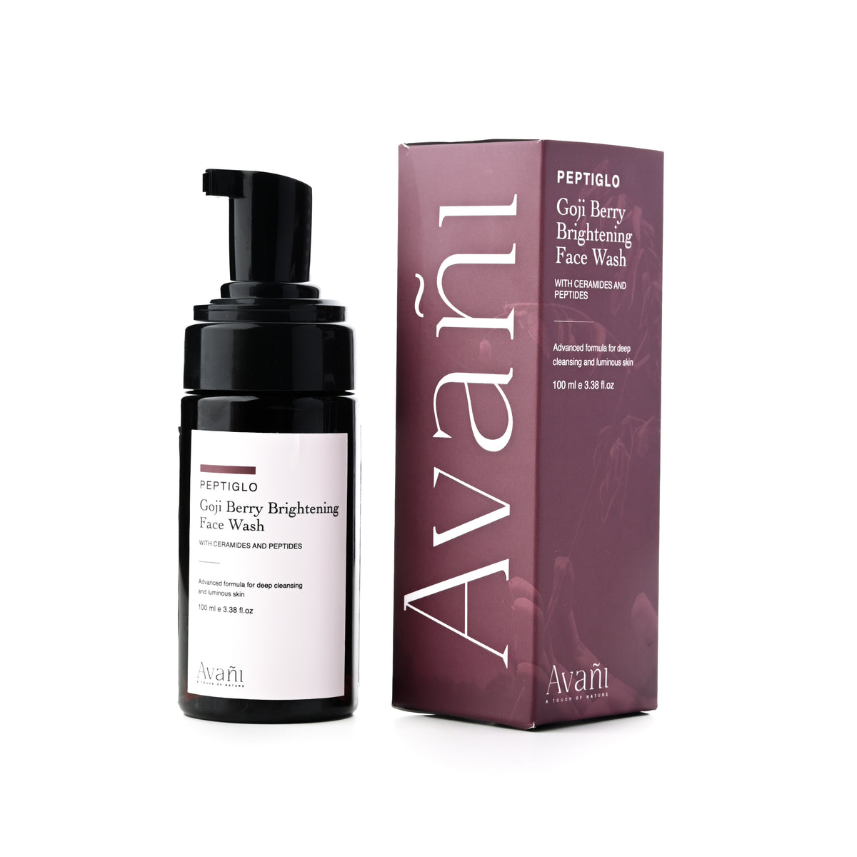 Peptiglow – Goji Berry Foaming Face Wash