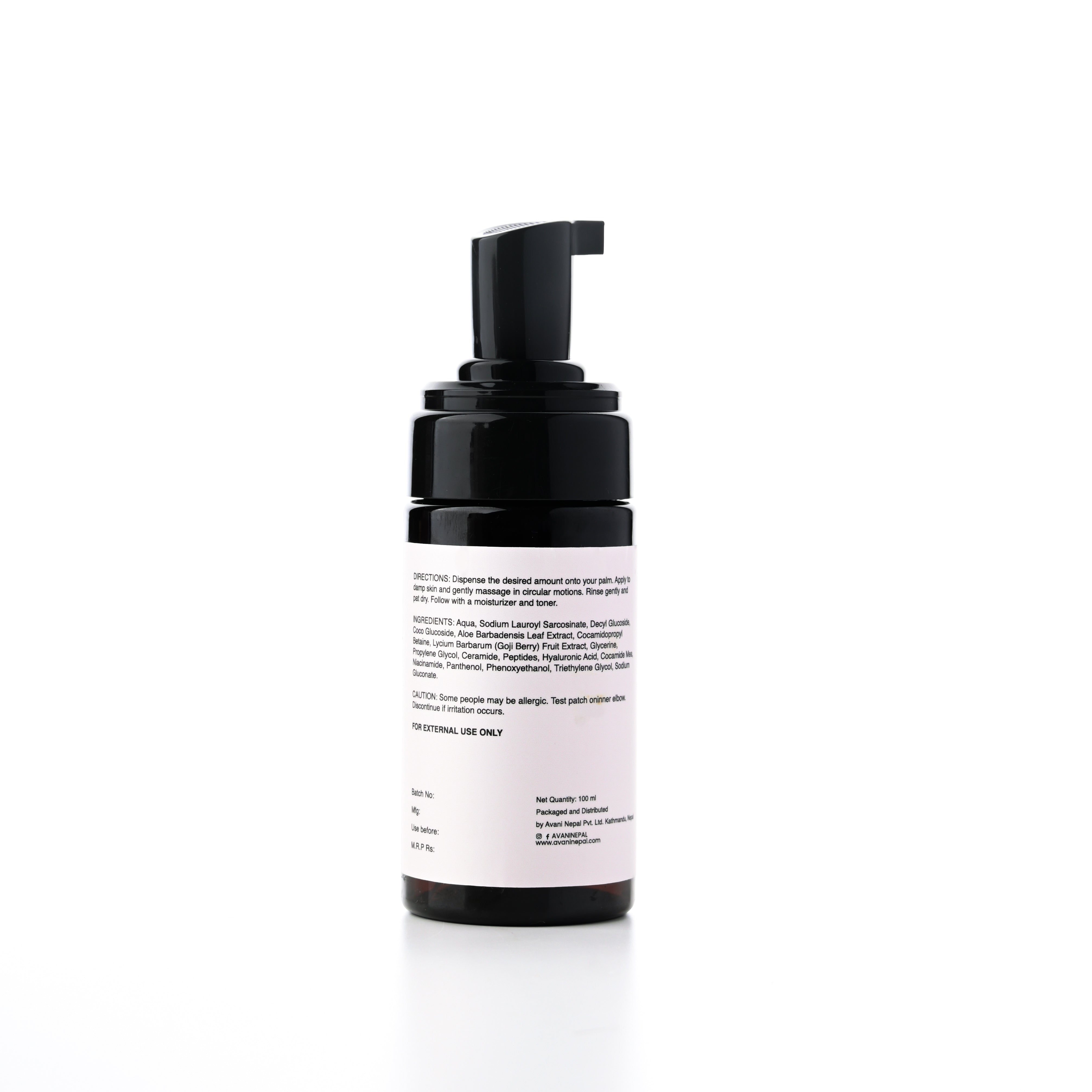 Peptiglow – Goji Berry Foaming Face Wash