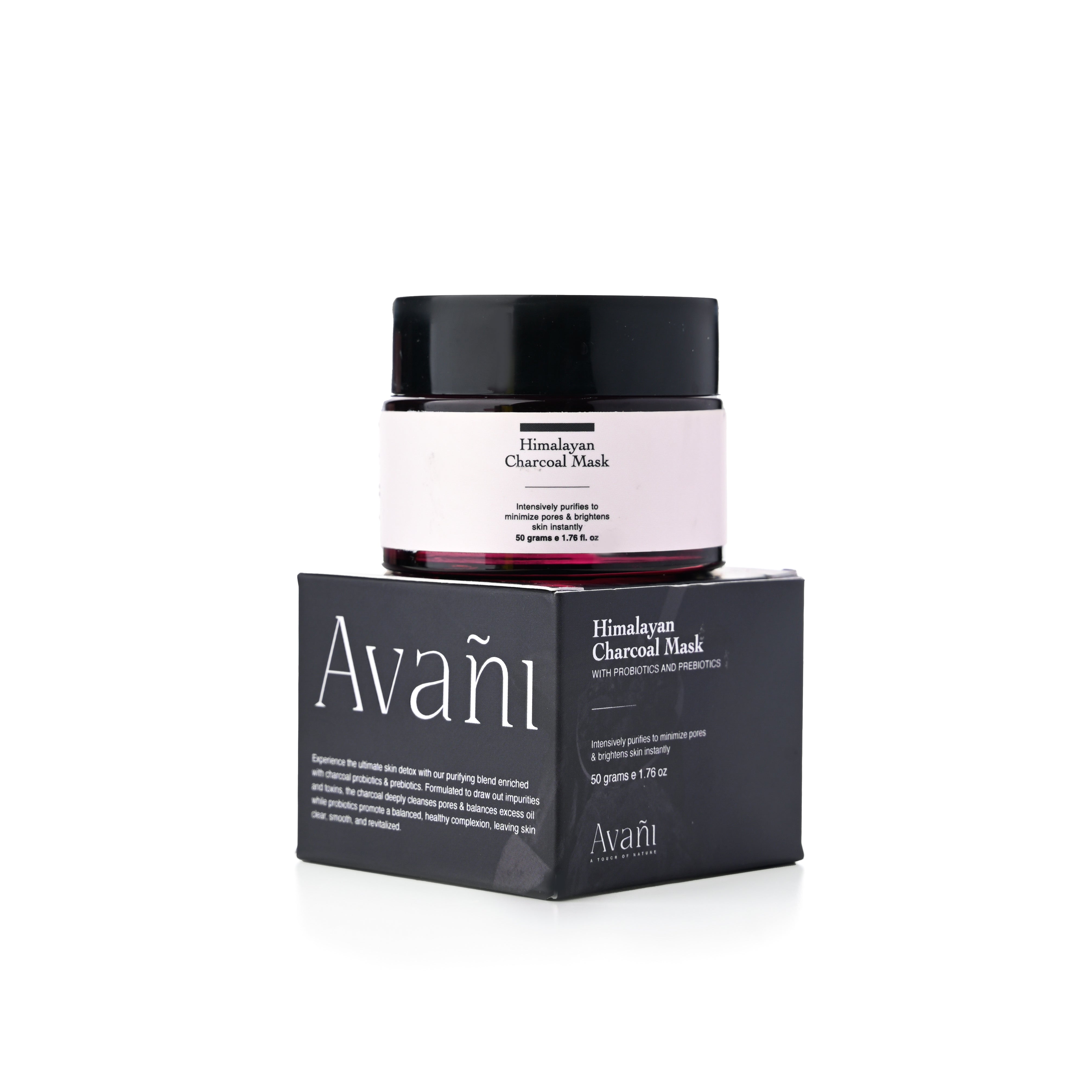 Activated Charcoal Mask + Probiotics