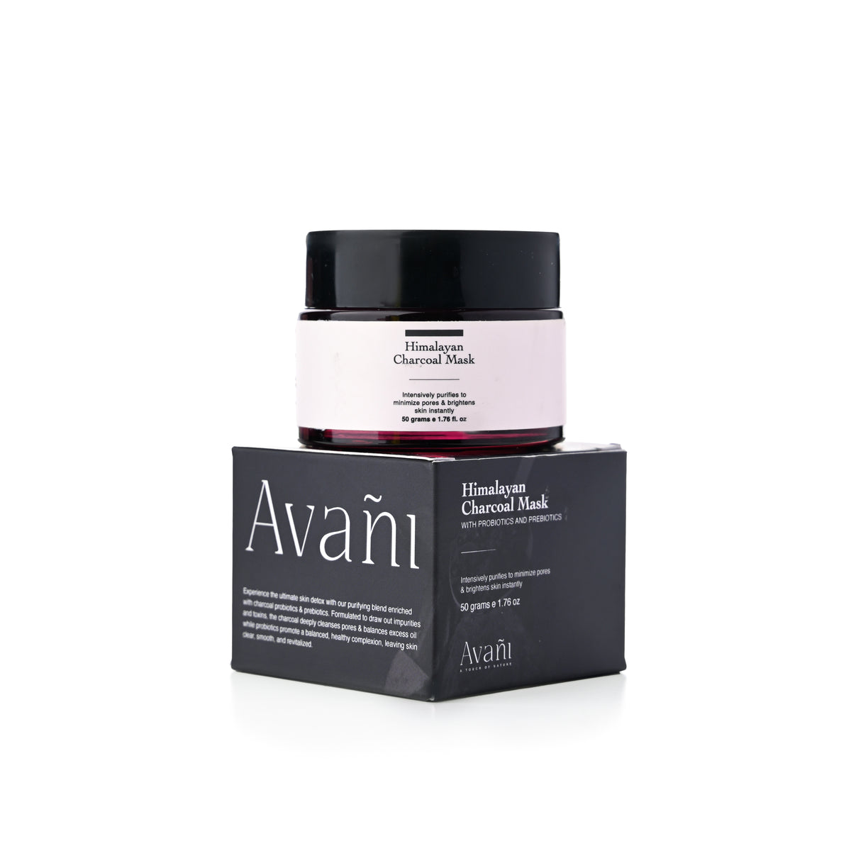 Activated Charcoal Mask + Probiotics